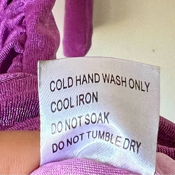 PRINCESS POLLY Everleigh Purple Long Sleeve Ruched Mini Dress—SZ. 2 - Picture 11 of 15